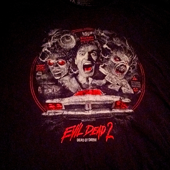 Fright Rags Evil Dead 2, 4xl black T-shirt - Picture 1 of 4